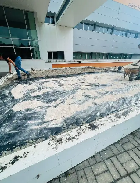 Electrofer — durante a obra