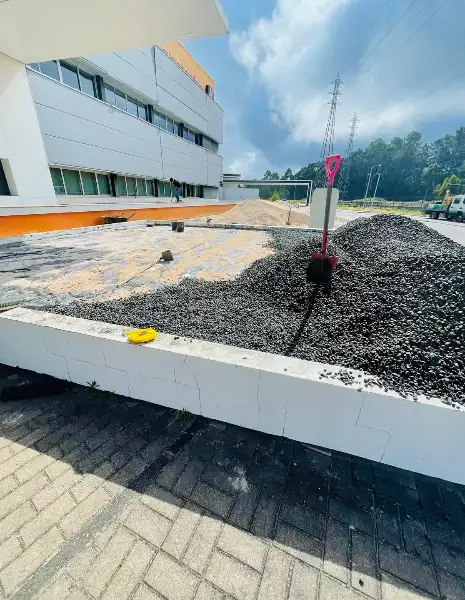 Electrofer — durante a obra