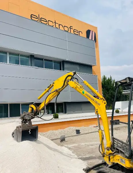 Electrofer — durante a obra