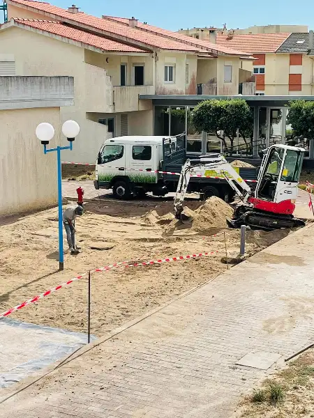Polícia de Segurança Pública — durante a obra